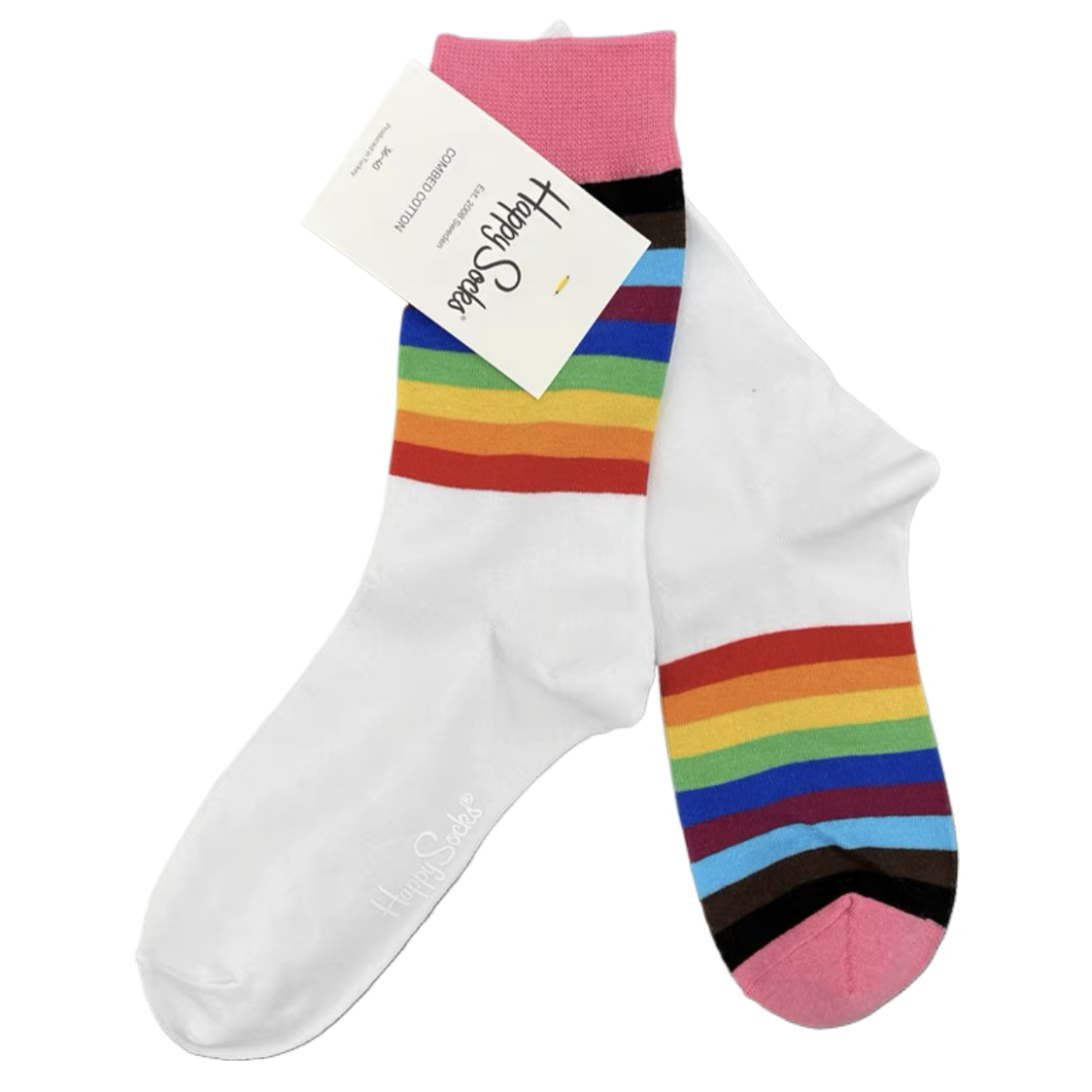Export socks for men and women, cross-border trend mid-calf socks, European and American street fashion brand men's socks, Amazon men's socks wholesale 085820252 Item Picture