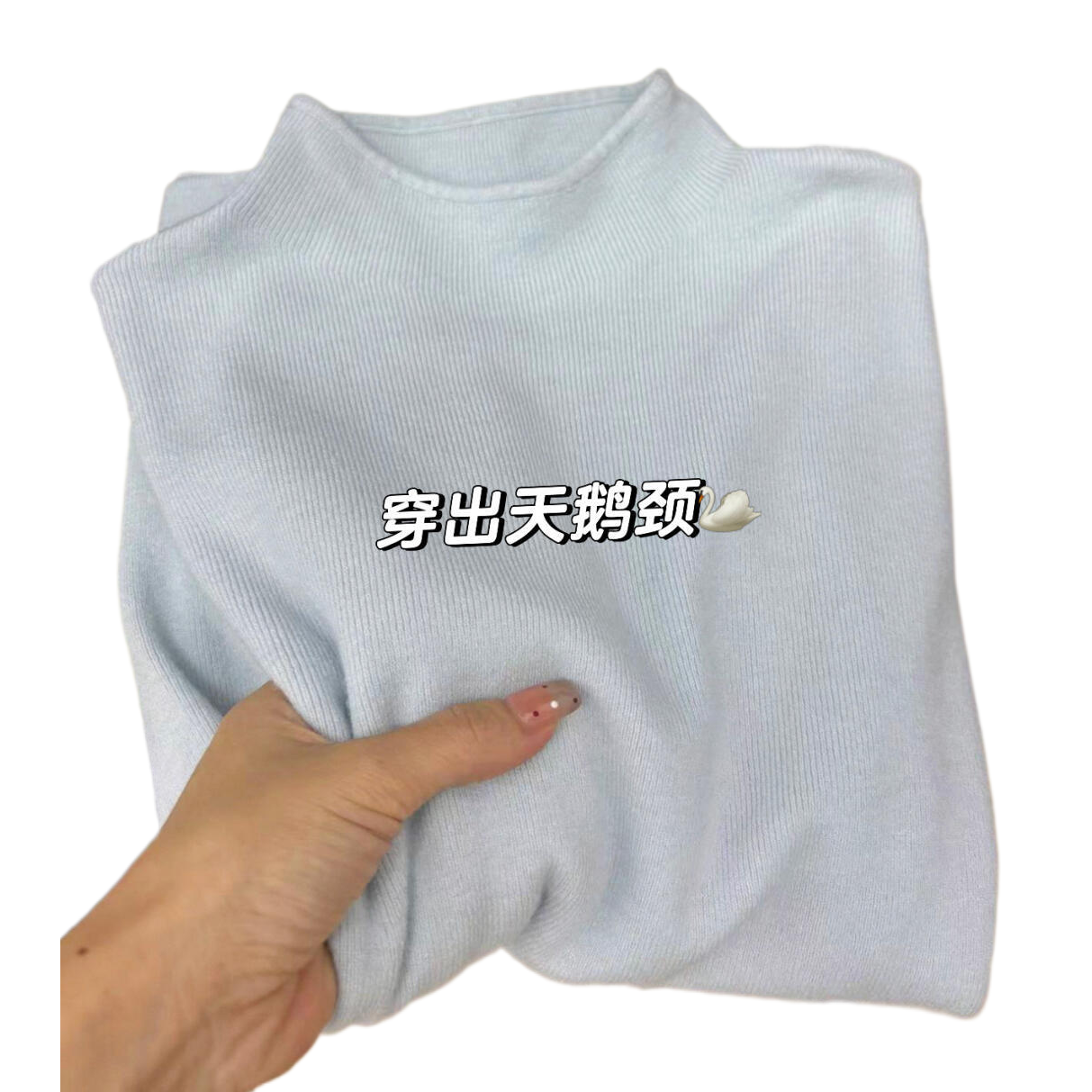 Grey women's knitted sweater coat in stock, denim 120g sweater, women's knitted sweater 091115617 Item Picture