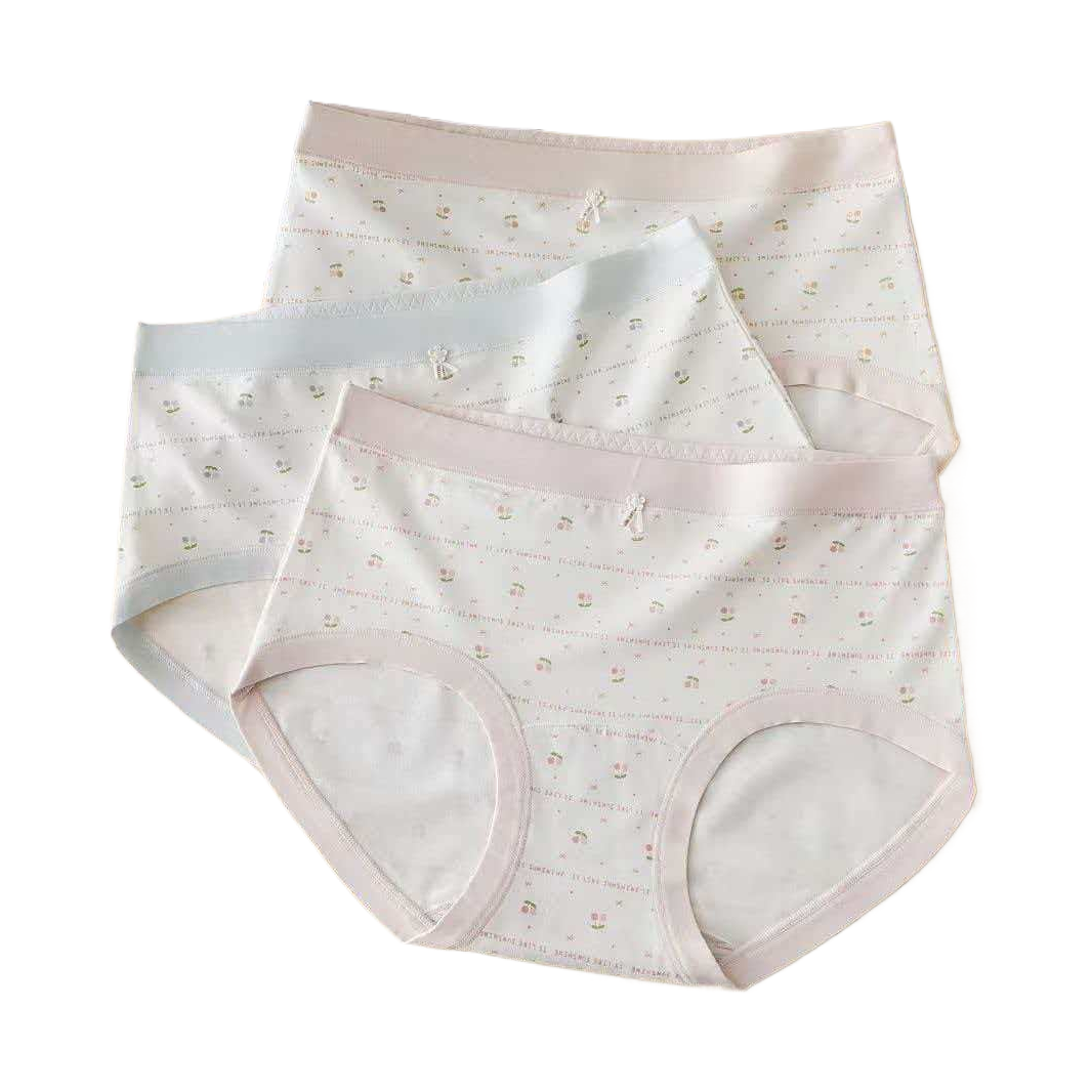 女士三角裤实物图