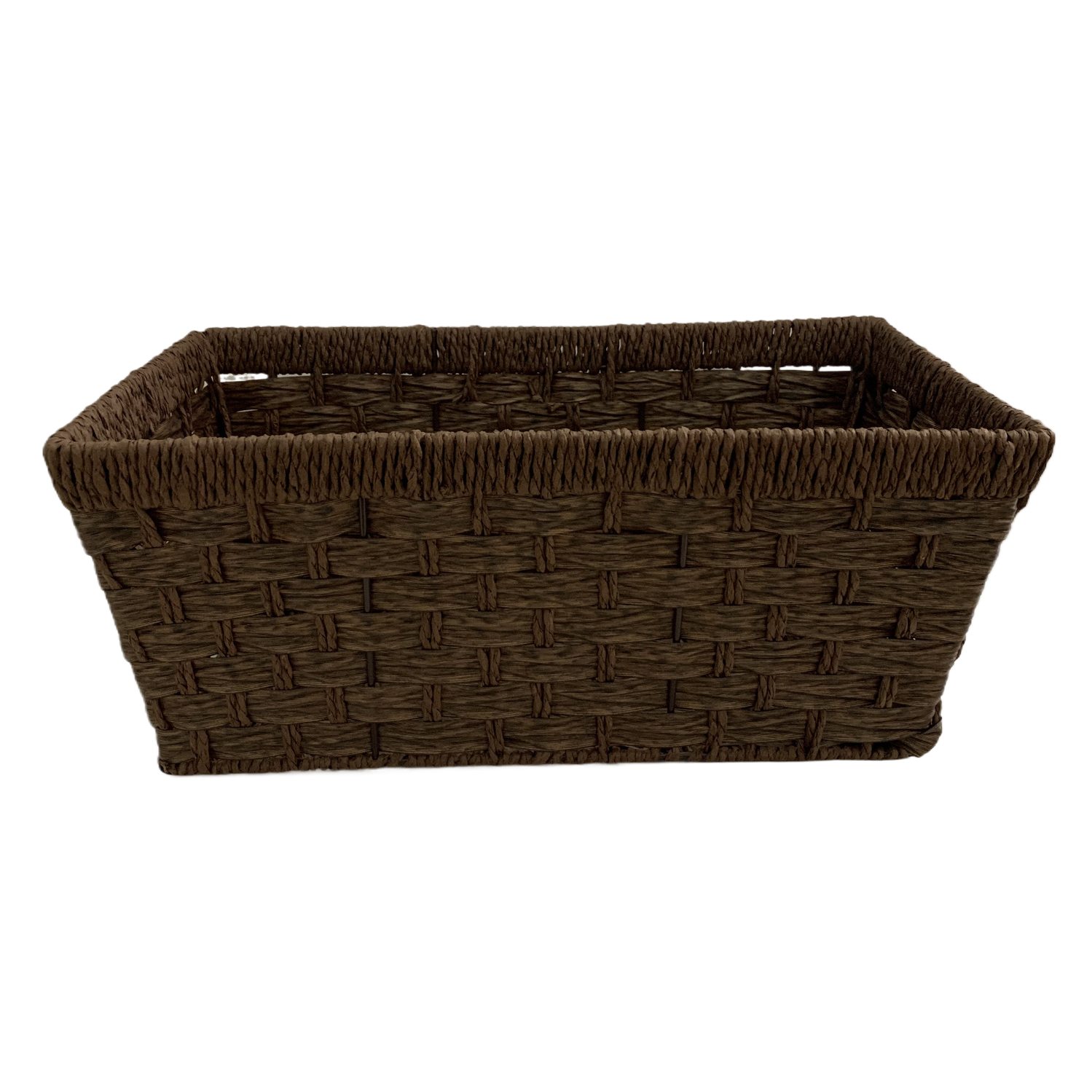 Imitation rattan woven storage basket, storage box, fruit basket, large-capacity woven basket, storage basket, supermarket packaging, gift basket, 125056444 Item Picture