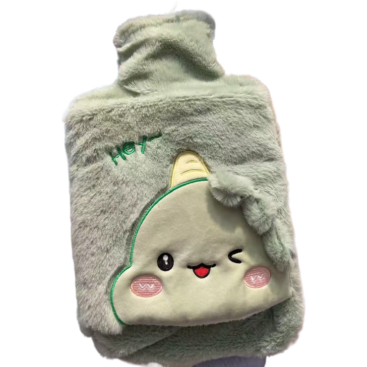 穿裙子的兔子/钩织/宠物玩具小黄鸭/兔子挂件/狗狗玩具陪伴鸭白底实物图