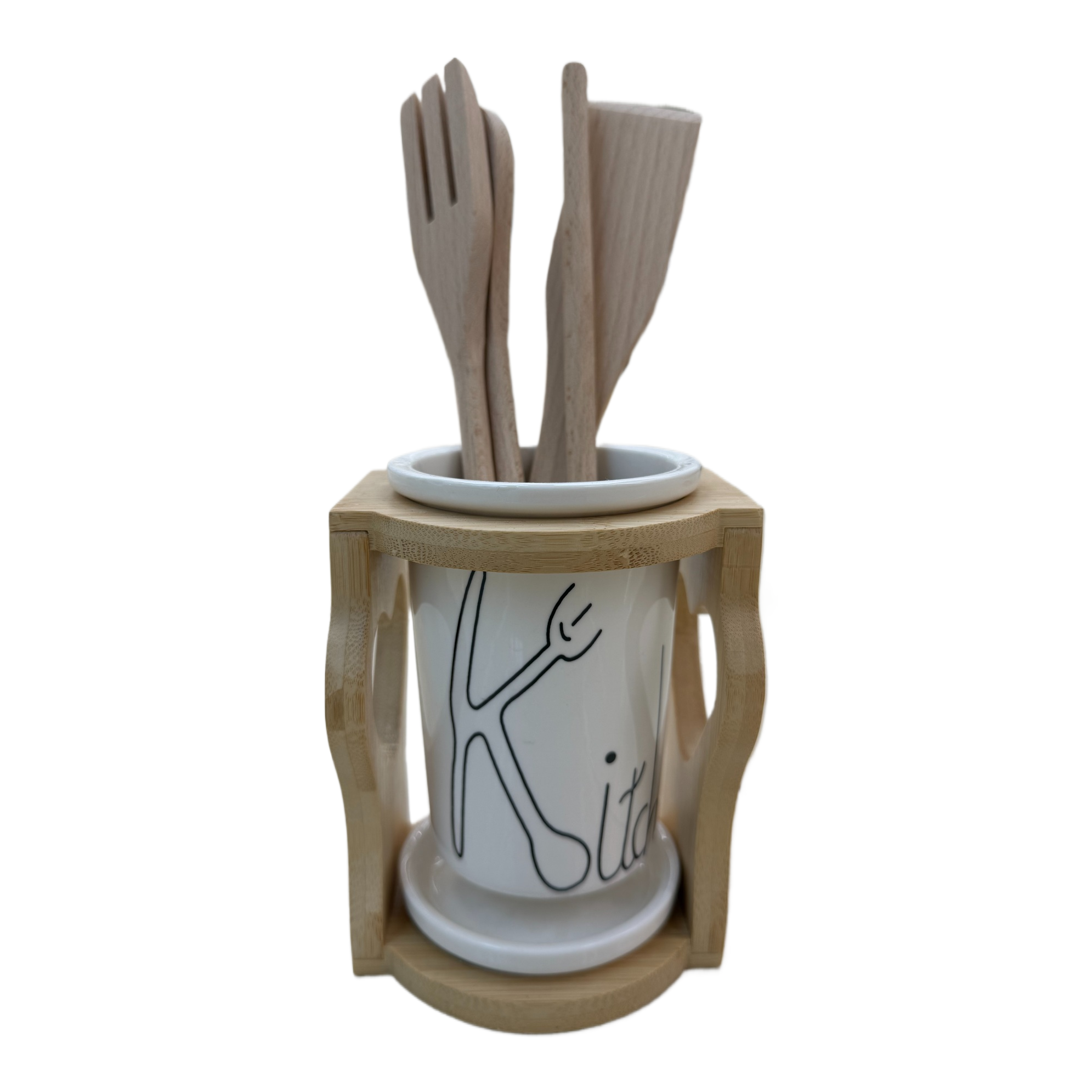 厨房用品日用百货锅铲勺收纳外贸跨境批发高品质白底实物图