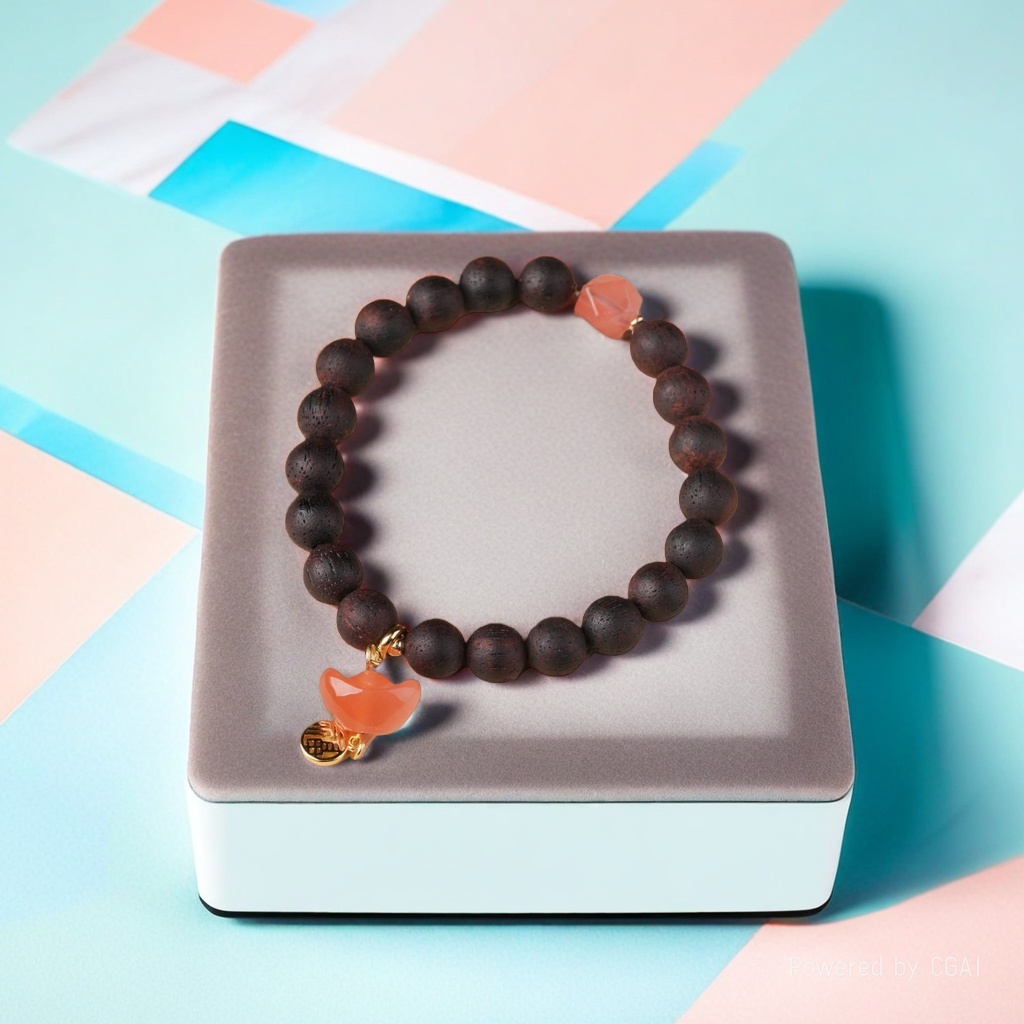 降真香文玩手串吊天然南红玉石手串盘玩养生串珠