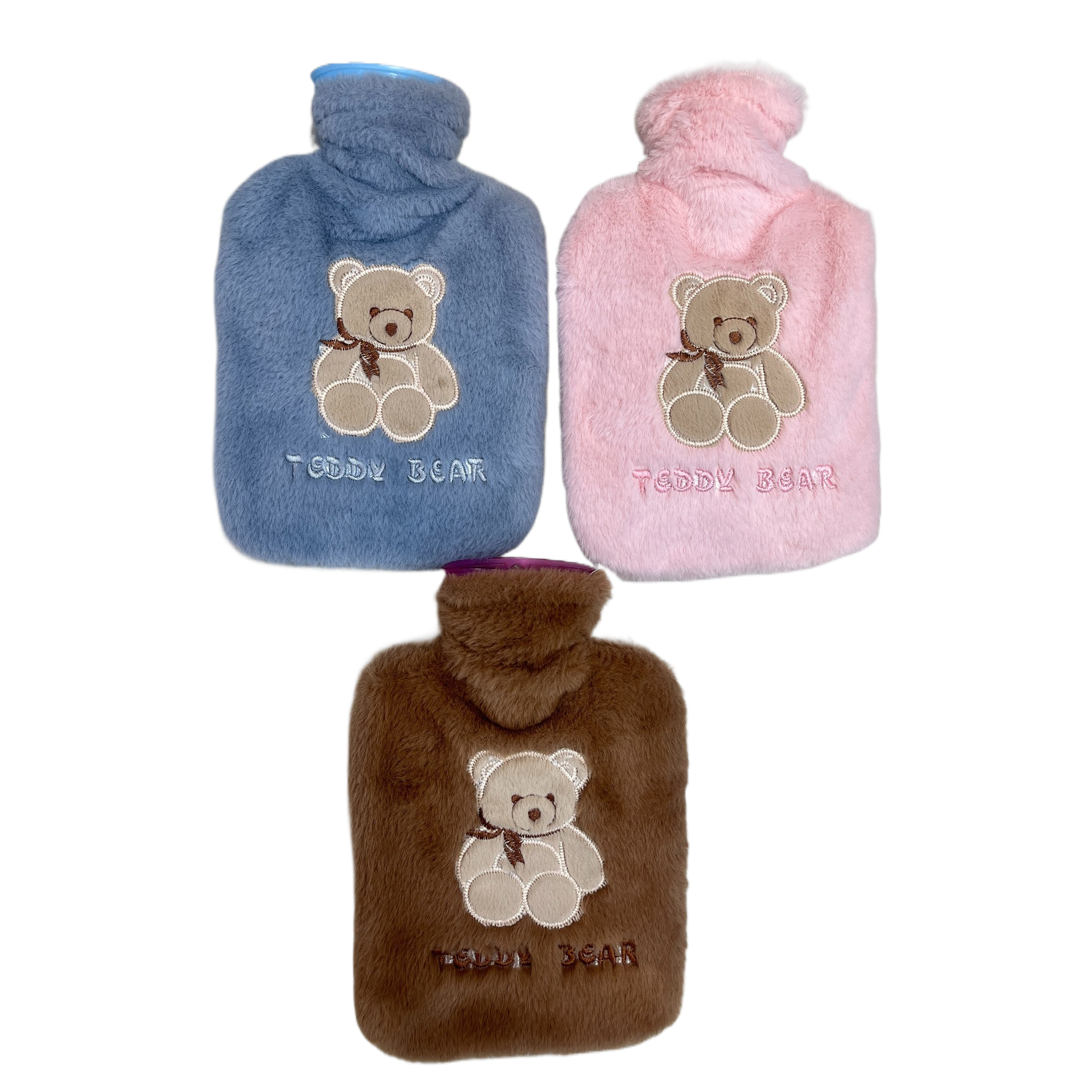The 1000ML water-filled scarf bear hot water bag is convenient to carry Item Picture