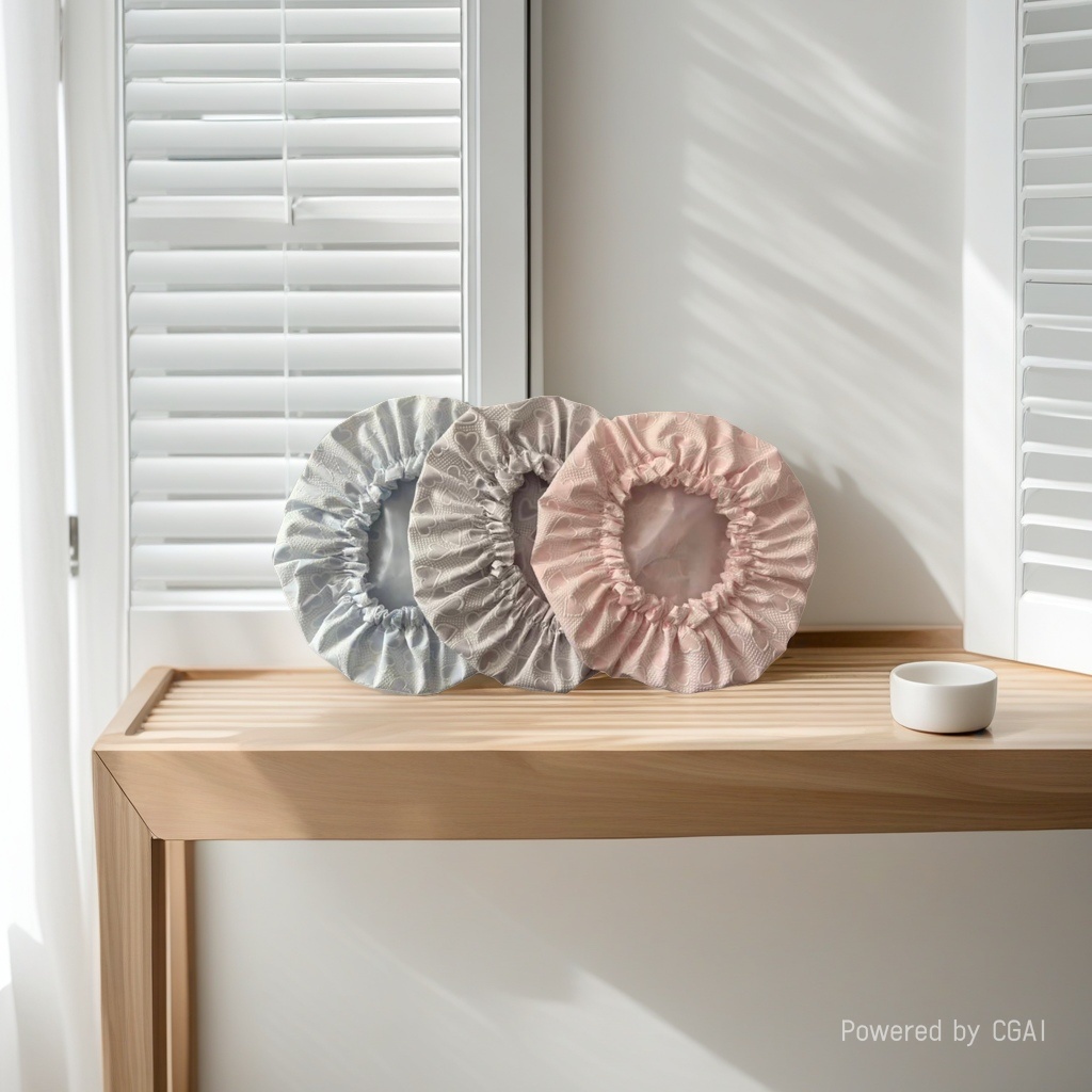 浴帽/义乌市兴泉百货/睡帽细节图