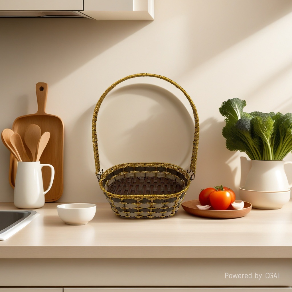 收纳篮子纸绳编织收纳盒水果篮编织篮子收纳筐商超包装礼品篮伴手礼篮详情3