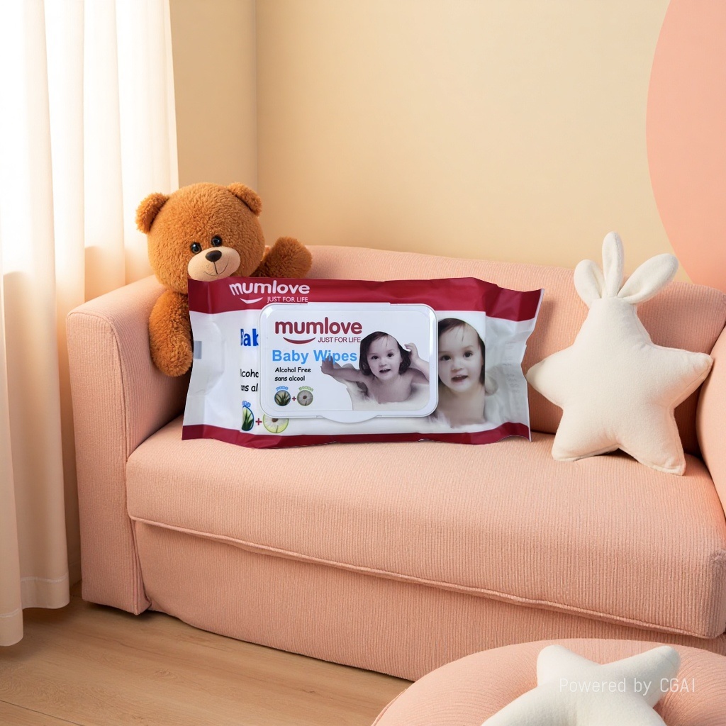 母婴专用婴儿湿纸巾80抽装温和清洁柔润不刺激便携装