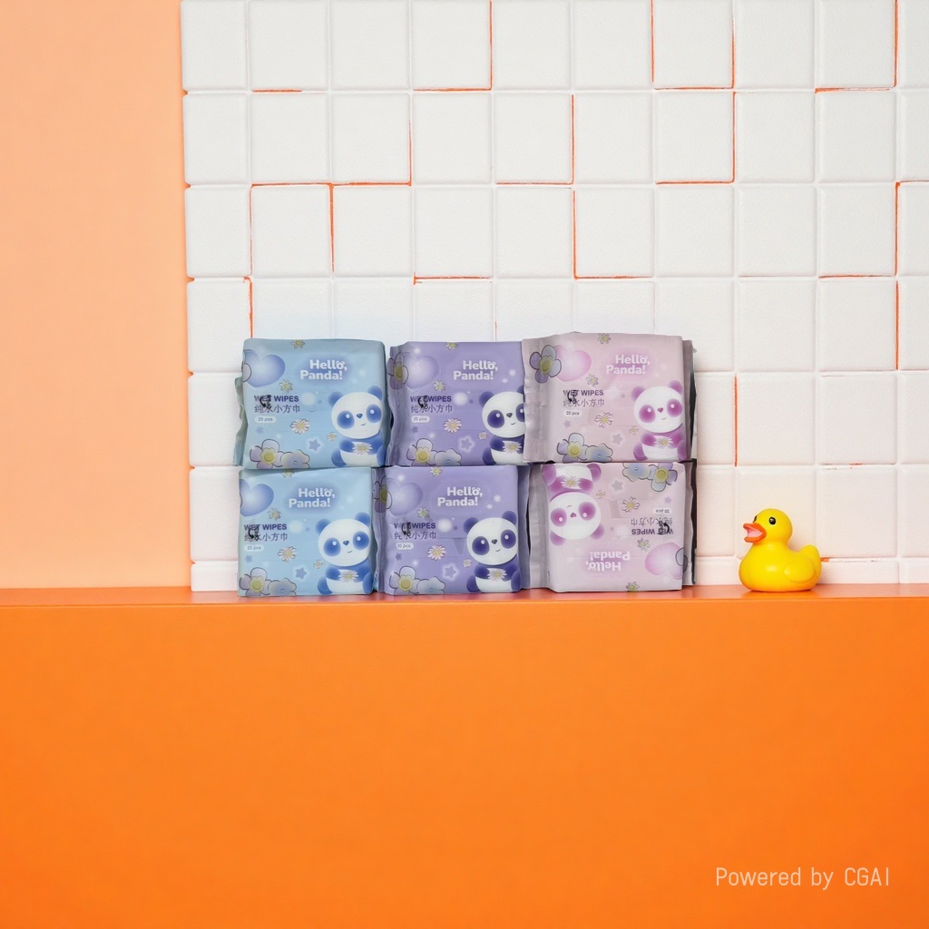 婴儿纸巾实物图