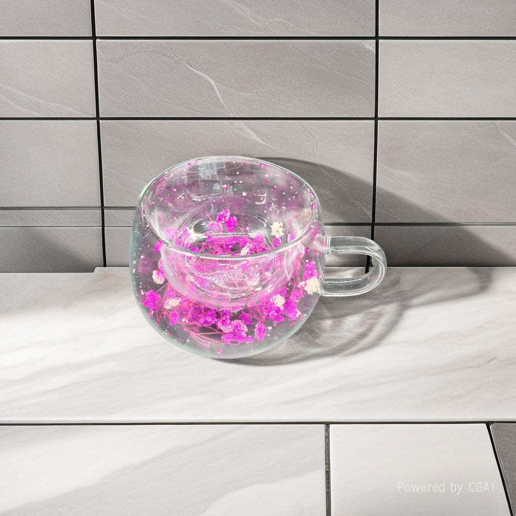 يحمل الحزام النقوش الشمسي كؤوس زجاجية تبلغ 180ml من كؤوس الشاي الزجاجية اليومية Specification image