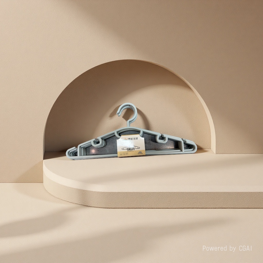 Yiwu Good Goods Plastic clothes hangers, cross-border wholesale for foreign trade, high-quality clothes drying racks, 5 pieces per card
