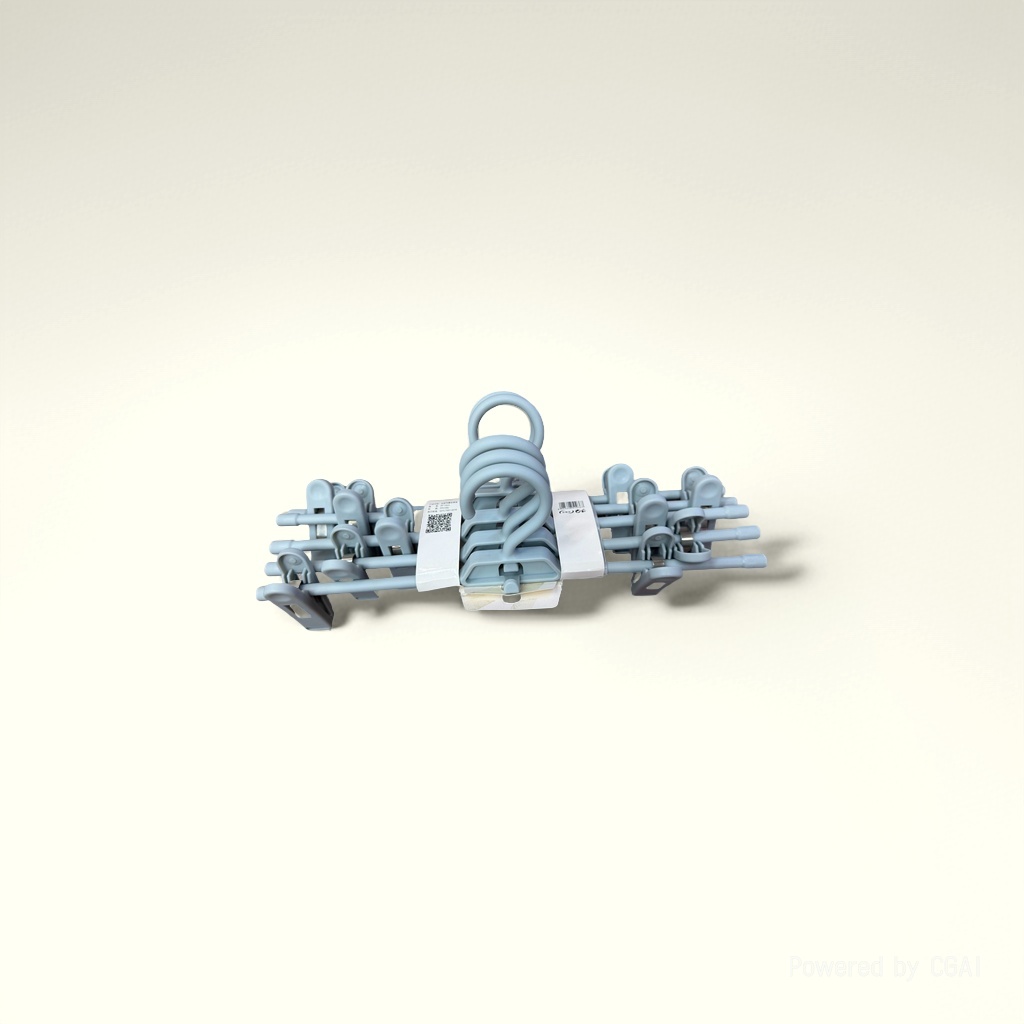 Yiwu Quality products: Seamless trouser clips, trouser hangers, clothes racks, multi-functional household clothes drying racks, cross-border wholesale for export, 3 pieces per card