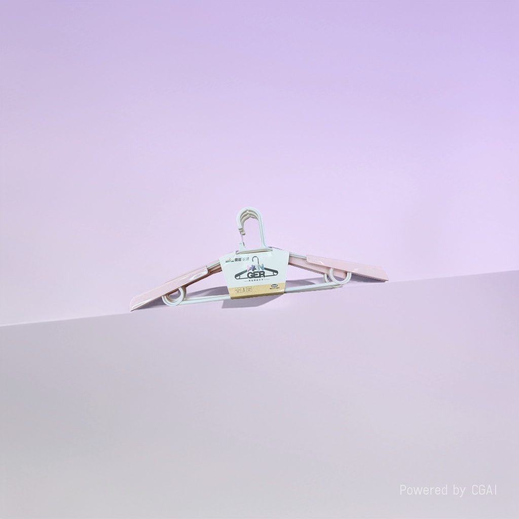 Yiwu Haohuo plastic telescopic clothes hangers, high-quality export cross-border e-commerce wholesale, 3 pieces per card