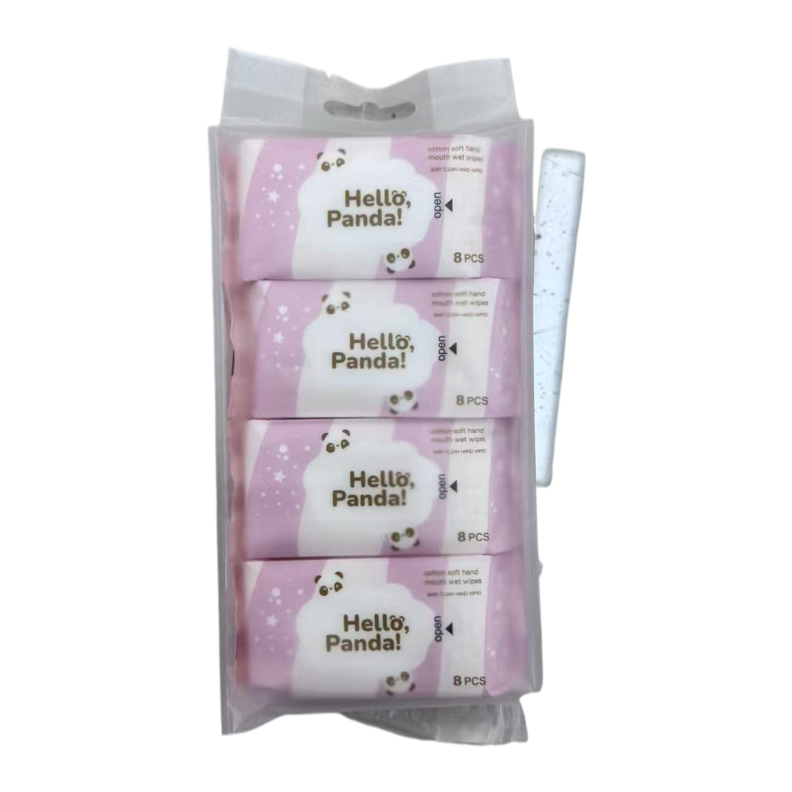 湿巾/湿纸巾/纸巾/婴儿湿纸巾/初兜羽绒服湿巾白底实物图