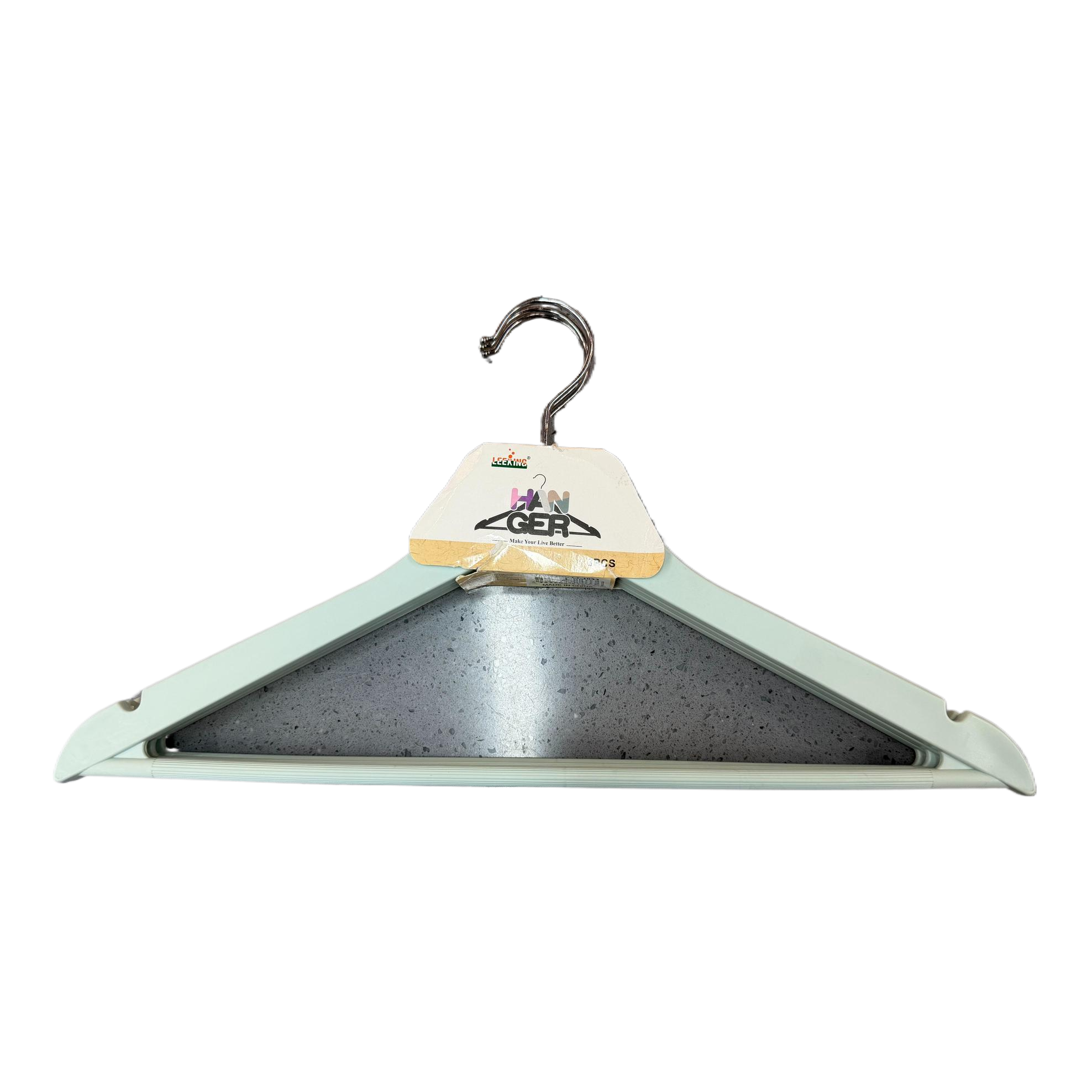 Yiwu Good Goods Plastic clothes hangers, cross-border wholesale for export, high-quality clothes drying hangers, 3 pieces per card Item Picture