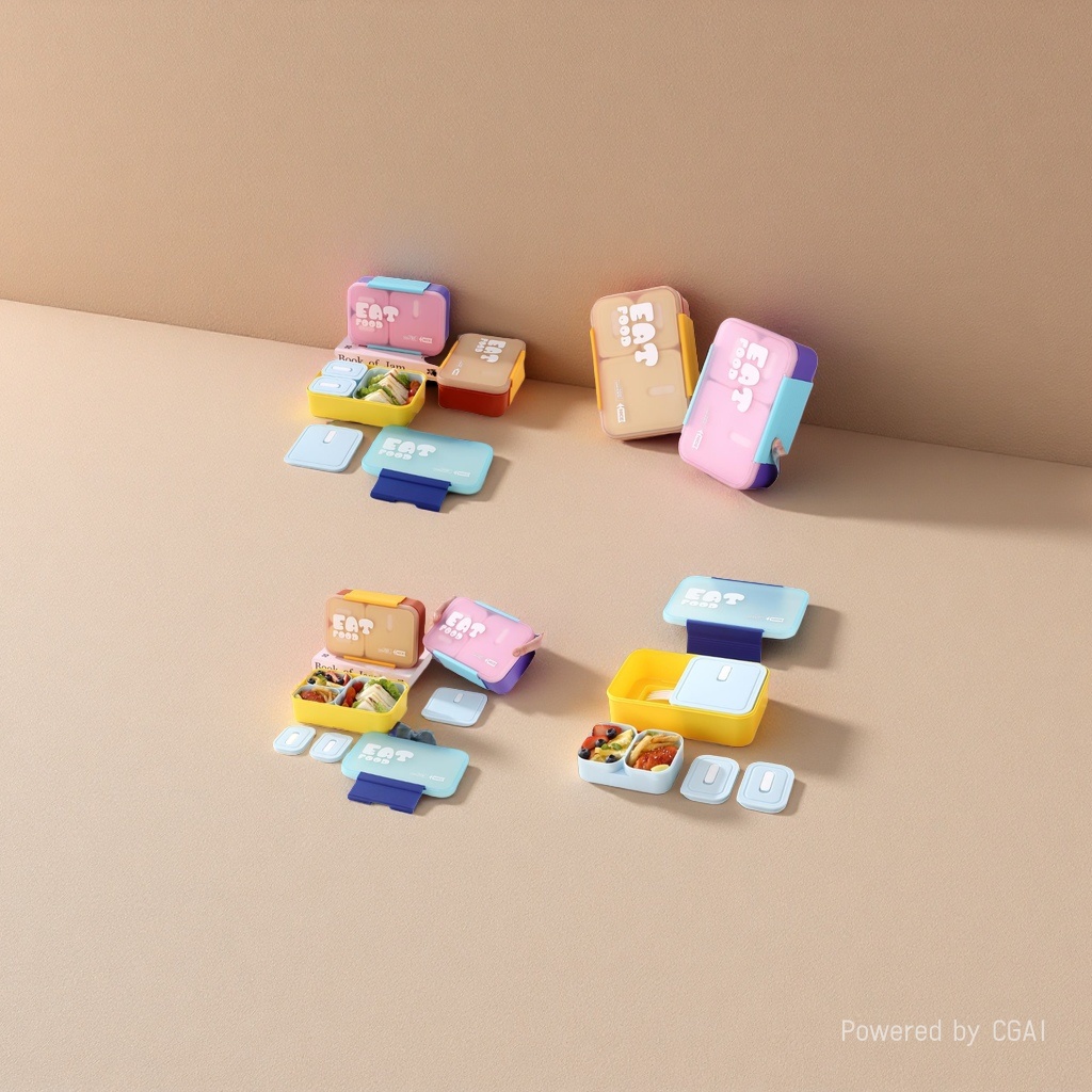 Colorful bento box, 211 lunch box, Starlight bento box, back-to-school season preservation box Application Scenario