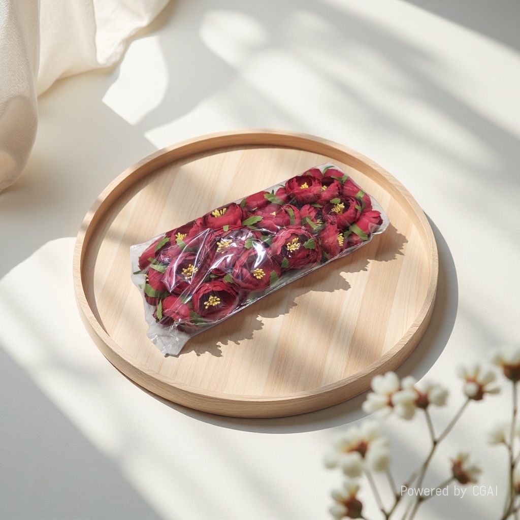 仿真花/串花藤吊/金色系仿真花/多肉/←塑料花那裡卖产品图