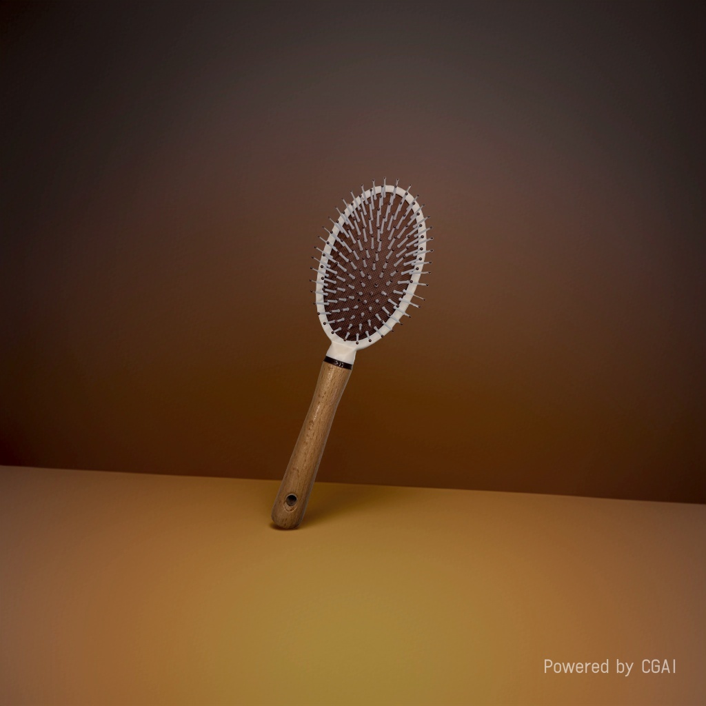 梳子/洗头梳/梳子气垫檀木梳/檀木梳/气囊梳头产品图