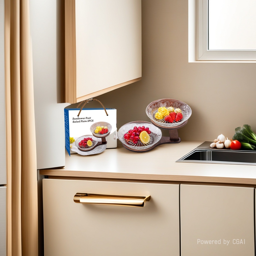 果盘/干果摆放盘/堅果分隔容器/餐具/竹制品产品图