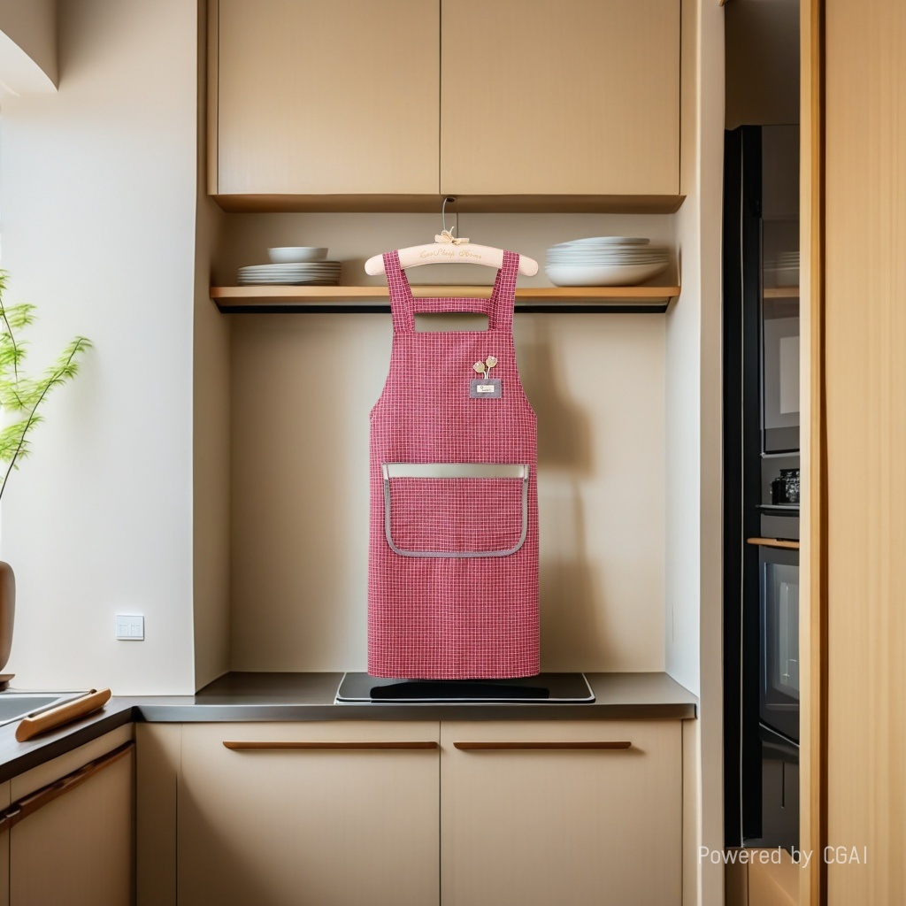 Fashionable women's long-sleeved waterproof apron, cross-border special sleeve sleeves for household use Specification image