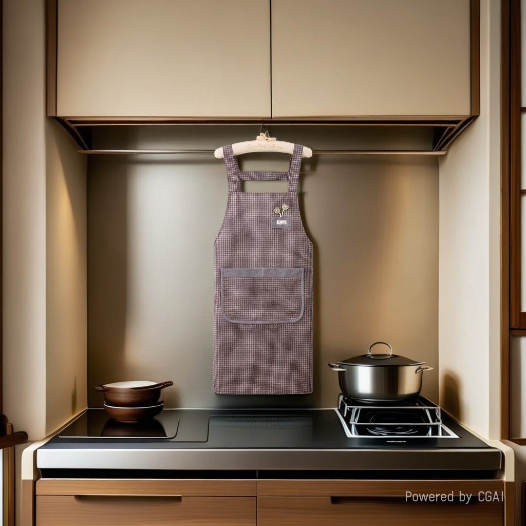 Fashionable women's long-sleeved waterproof apron, cross-border special sleeve sleeves for household use