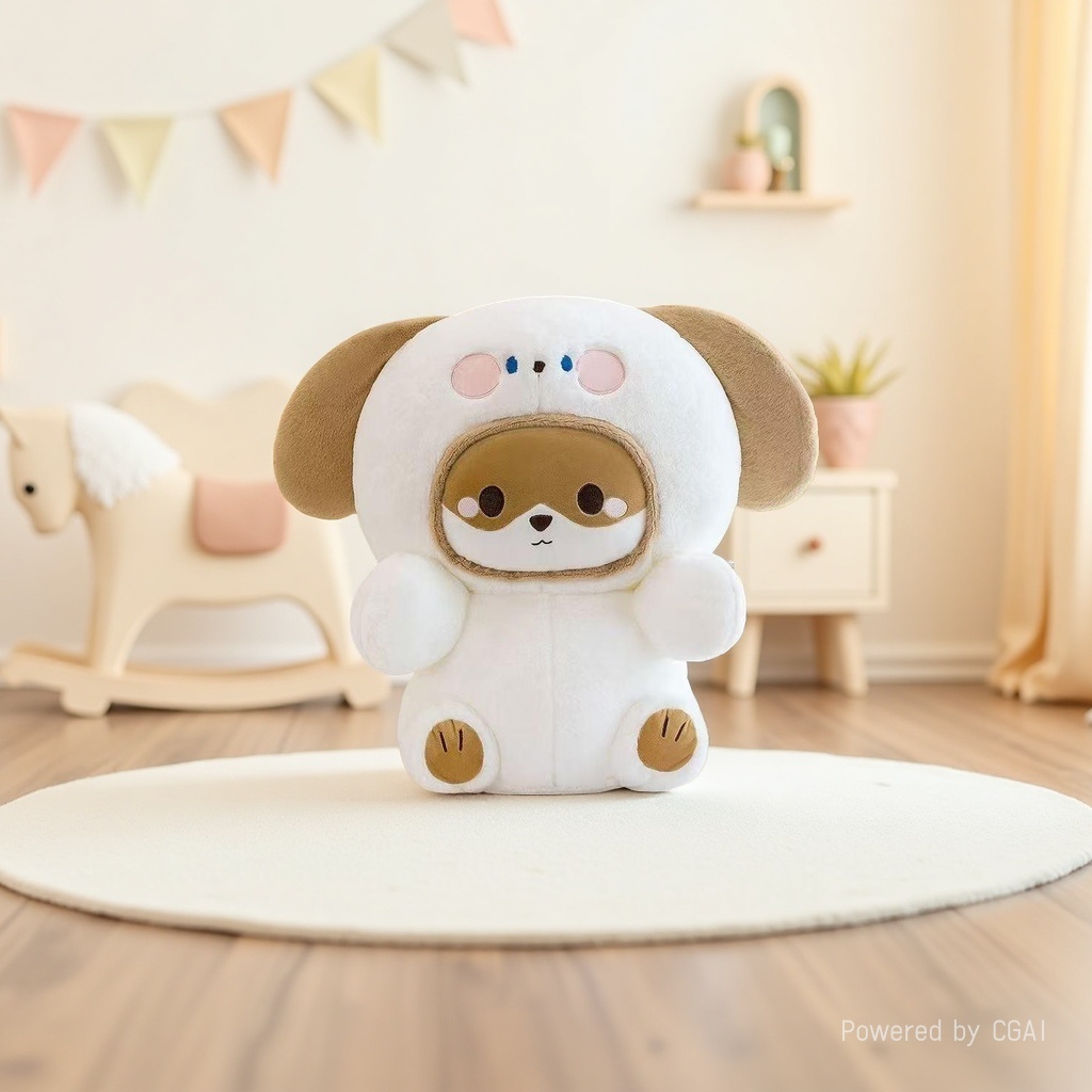 可爱毛绒玩具小狗玩偶潮流娃娃批发定制毛绒公仔