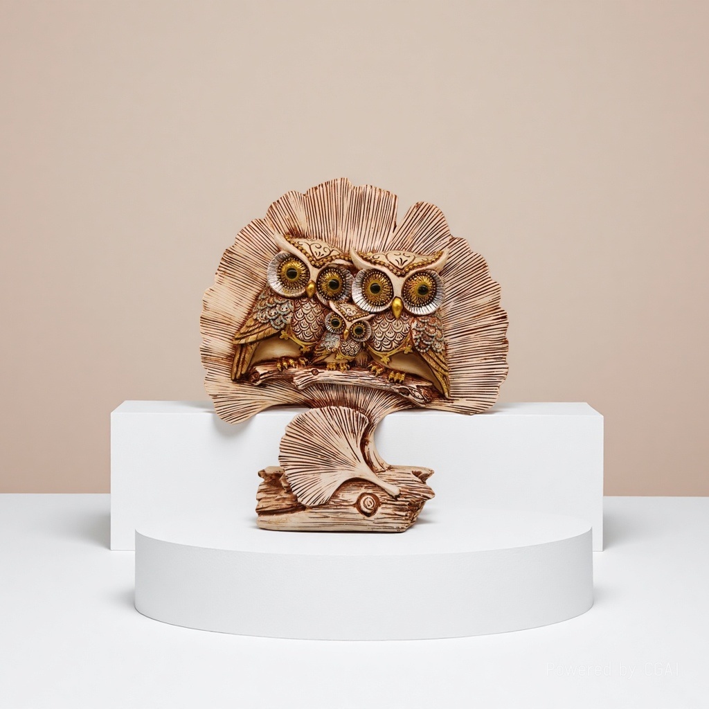 其他装饰摆件猫头鹰雕塑摆件装饰品家居装饰摆件