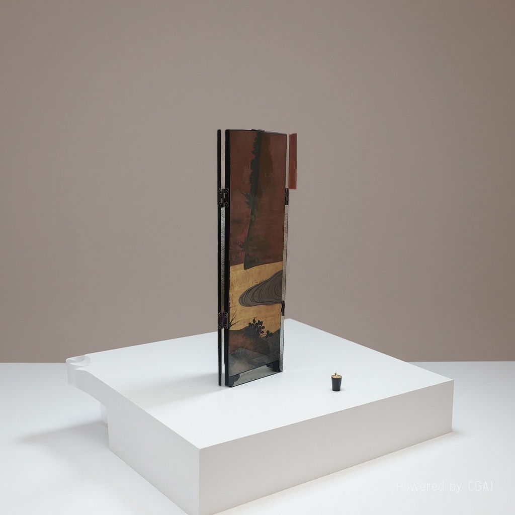 中式六折屏风展示架屏风柜1.8米屏风类收纳装饰屏风展示架屏风柜屏风中式