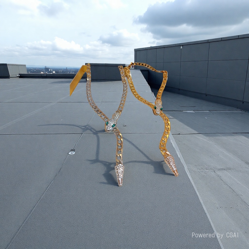 天然石珍珠女款项链拼接气质珍珠链条清新优雅简约设计