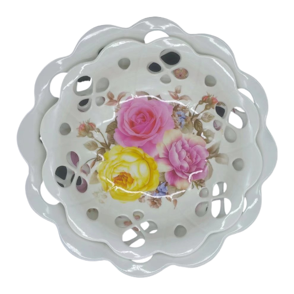 密胺拼盘/餐具/餐盘/瓷盘餐盘/不锈钢盘白底实物图