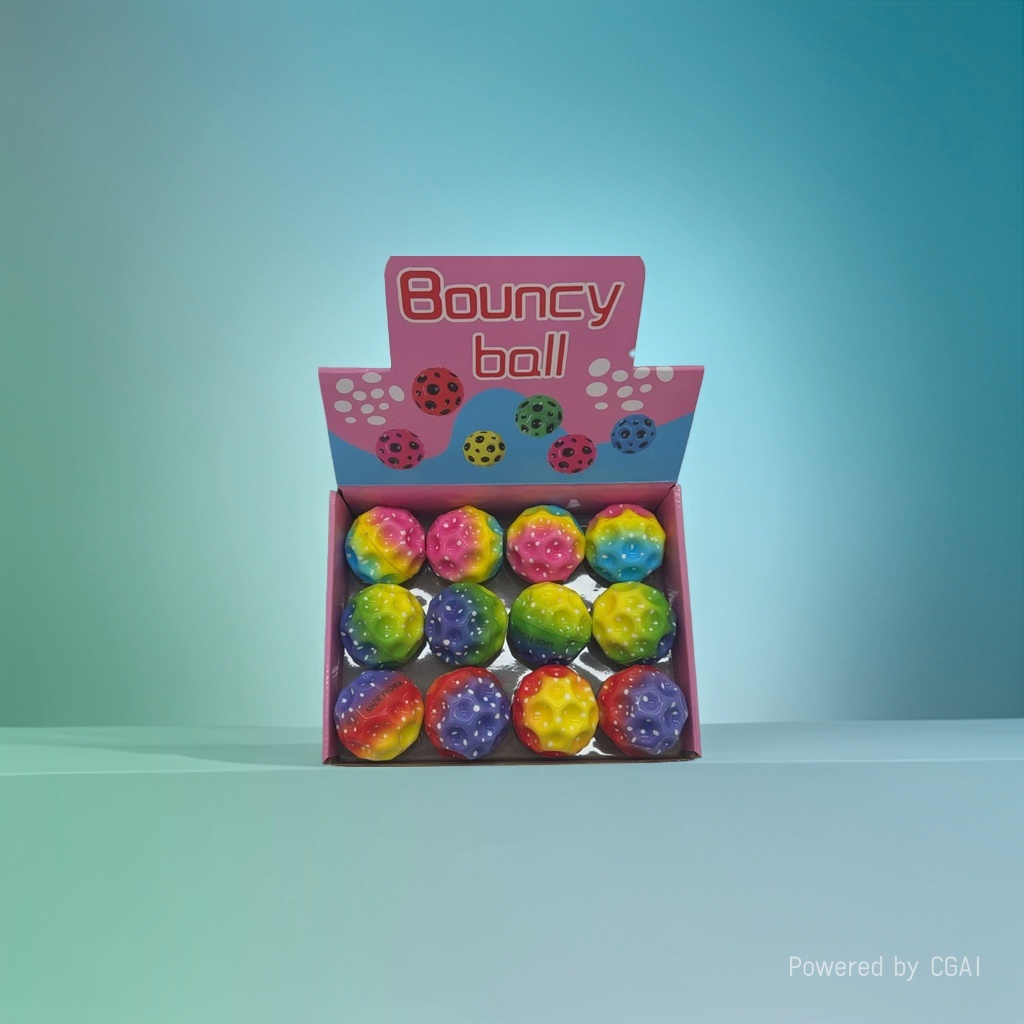 pvc印刷球/弹力球/玩具/儿童户外玩具/抛出去飞回来的球产品图