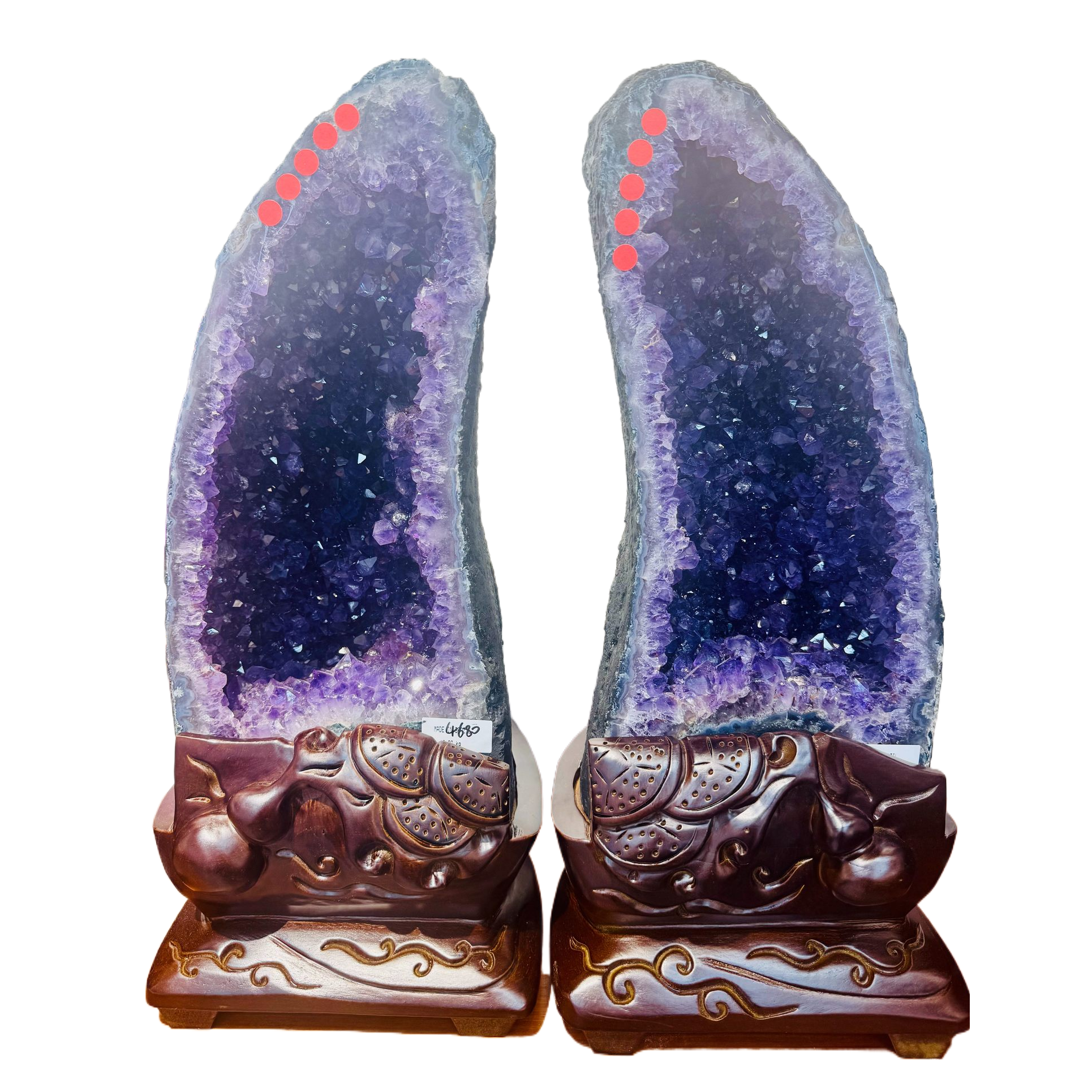 水晶/天然水晶/水晶原石/卡墨缇/水晶灯饰配件白底实物图