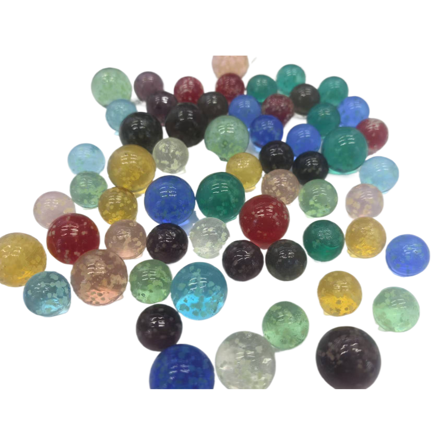 拼豆/硅胶珠/串珠/拼豆豆/亚克力算盘珠白底实物图