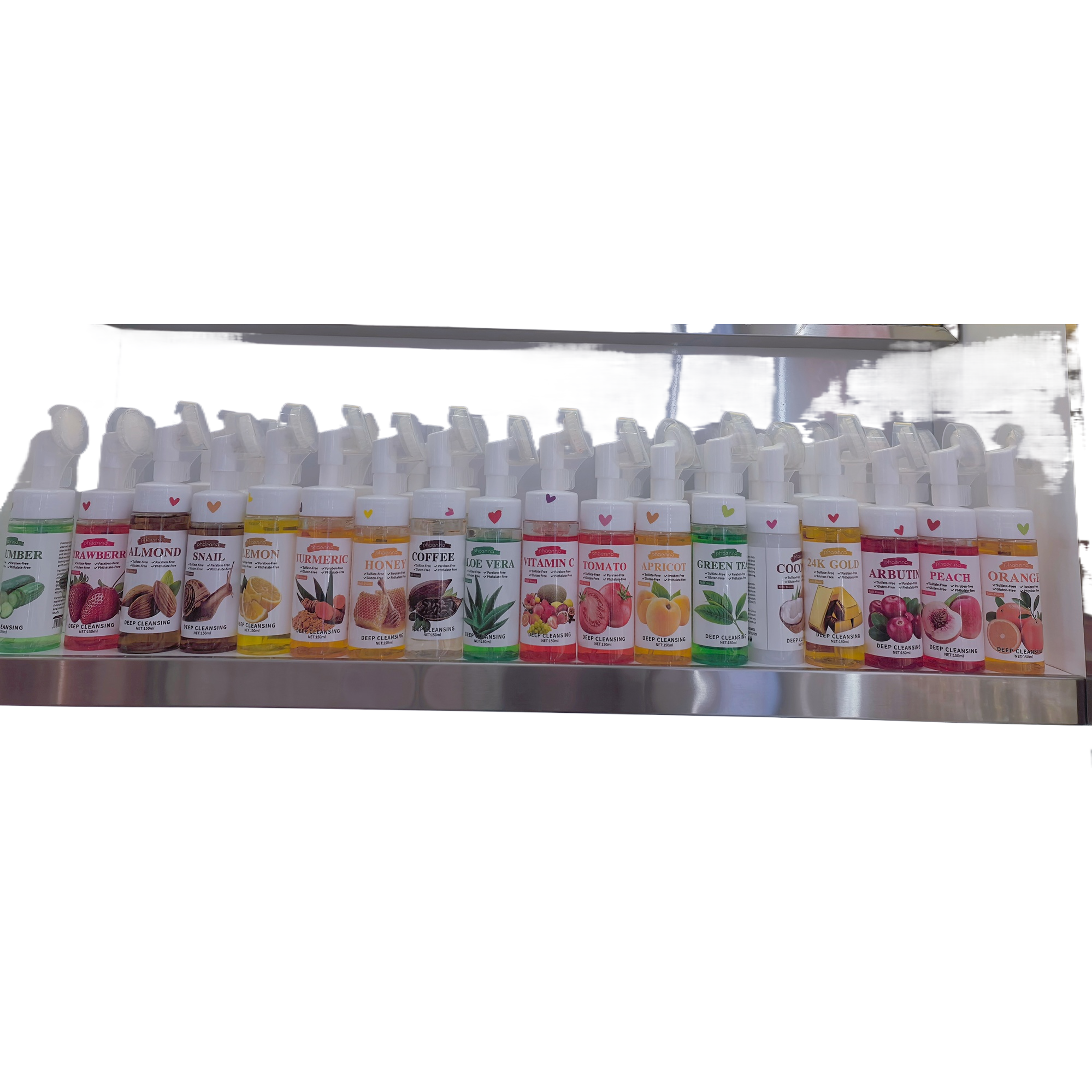 The Farmstay skincare and cleansing series has made its debut. With natural ingredients such as collagen, aloe vera, and avocado, it creates a new experience of hydrated and radiant skin. Item Picture