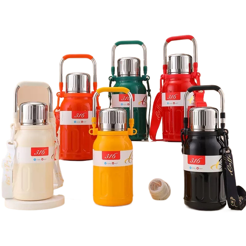 316 stainless steel insulated cup, drinking insulated cup, leak-proof, portable and durable cup, daily necessities, large capacity Item Picture