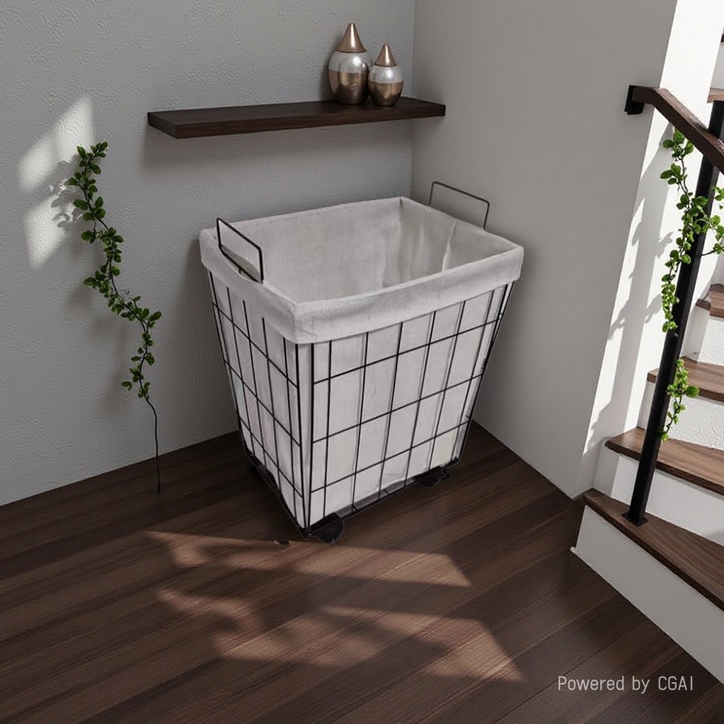 收纳篮/收纳/脏衣篓/收纳盒/塑料篮子PP料编织带产品图