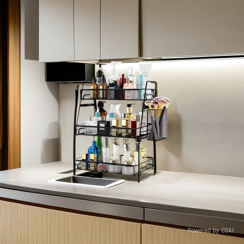 多层置物架实物图