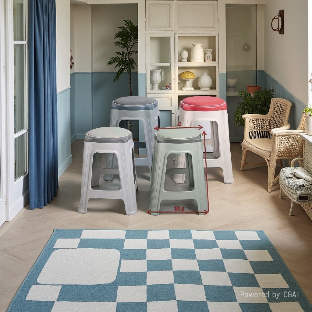 塑料椅/塑料凳/板凳/树胶凳子/塑料椅子产品图