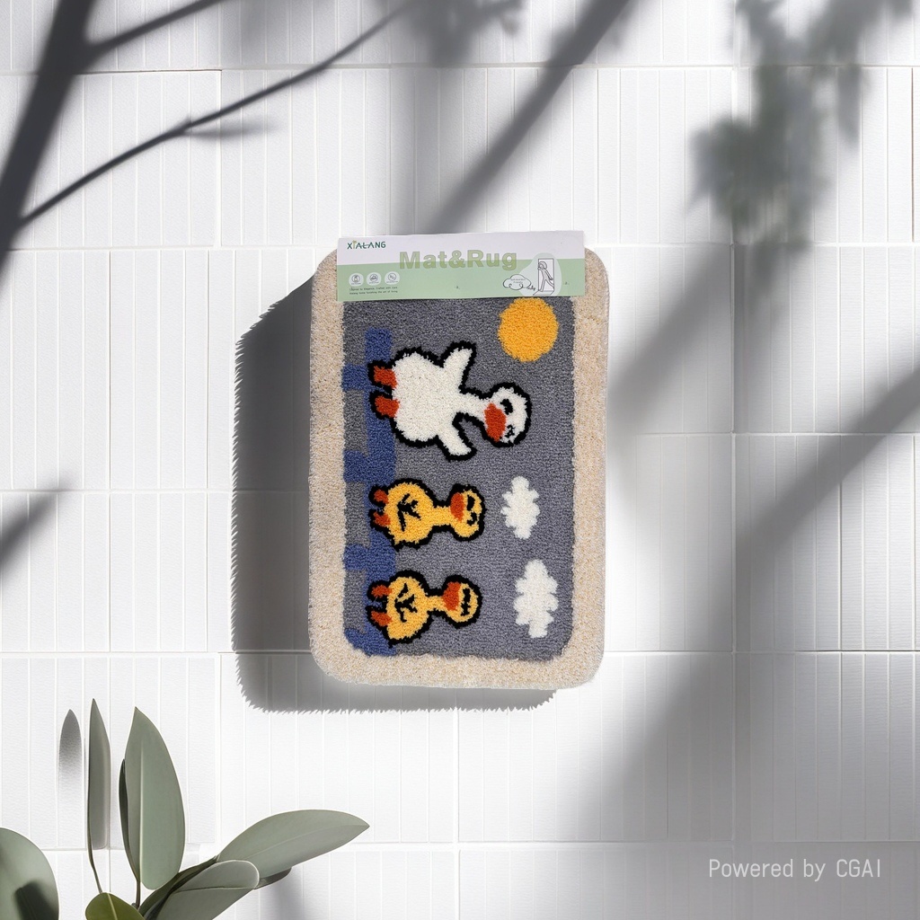 PVC pet bath pad combination, small carpet floor mat, anti-slip floor mat for home use Application Scenario