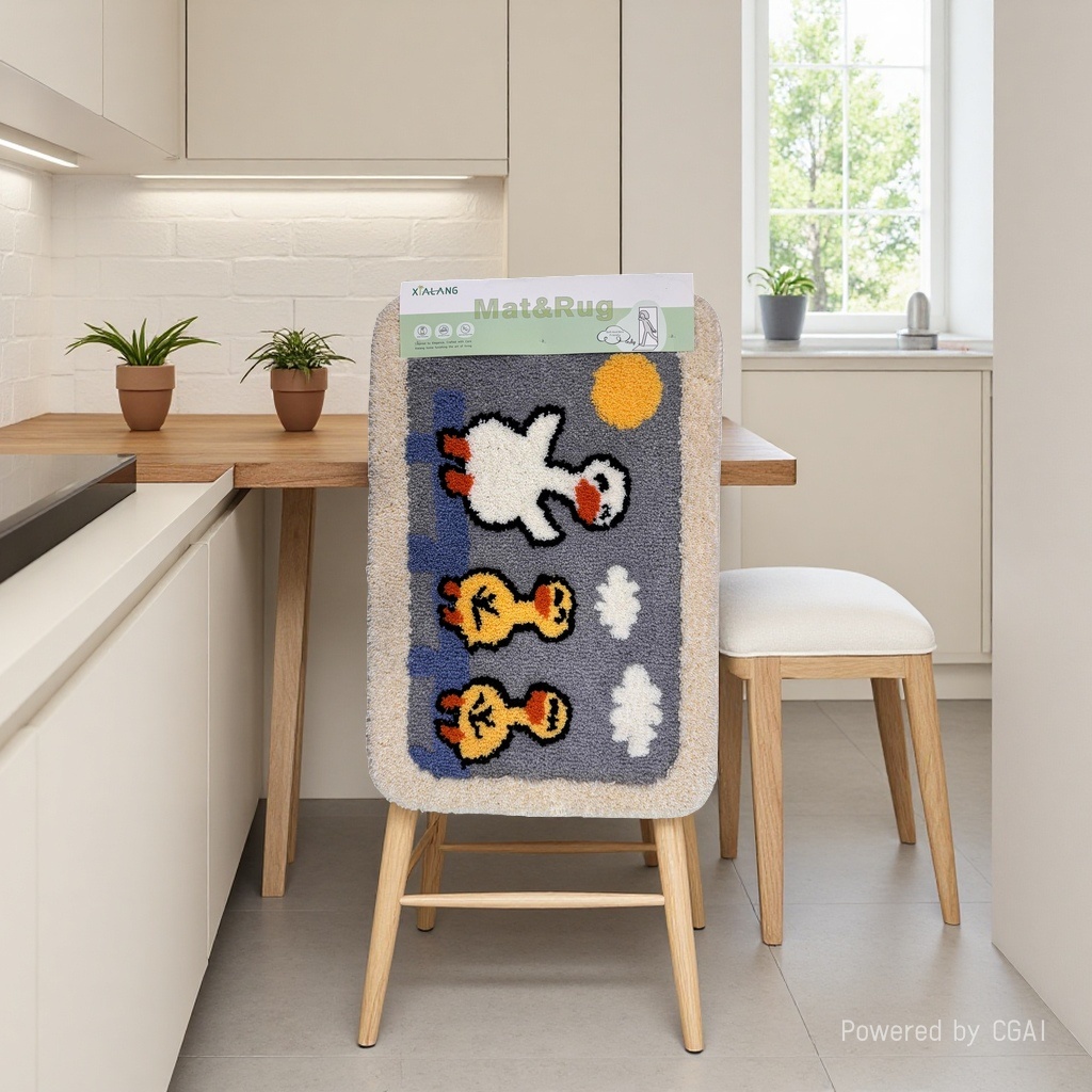 PVC pet bath pad combination, small carpet floor mat, anti-slip floor mat for home use details Picture