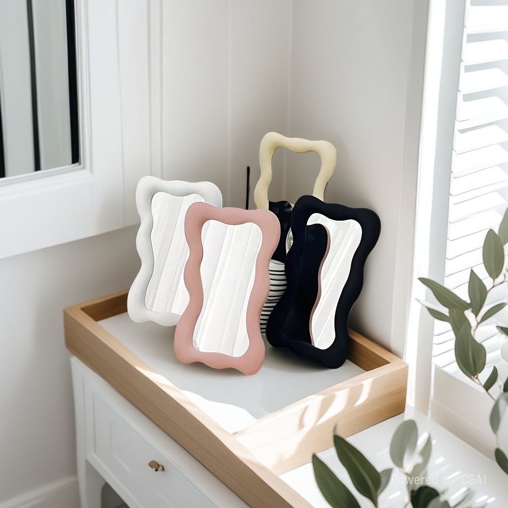 镜子/面包镜/首饰盒化妆镜/化妆镜/镜子化妆镜细节图