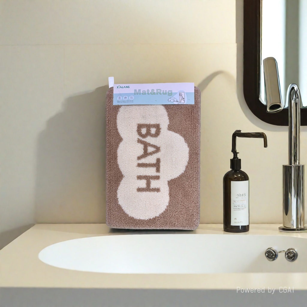 PVC bath mat, bathroom combination floor mat, floor mat, pet mat, small carpet, foot mat Application Scenario