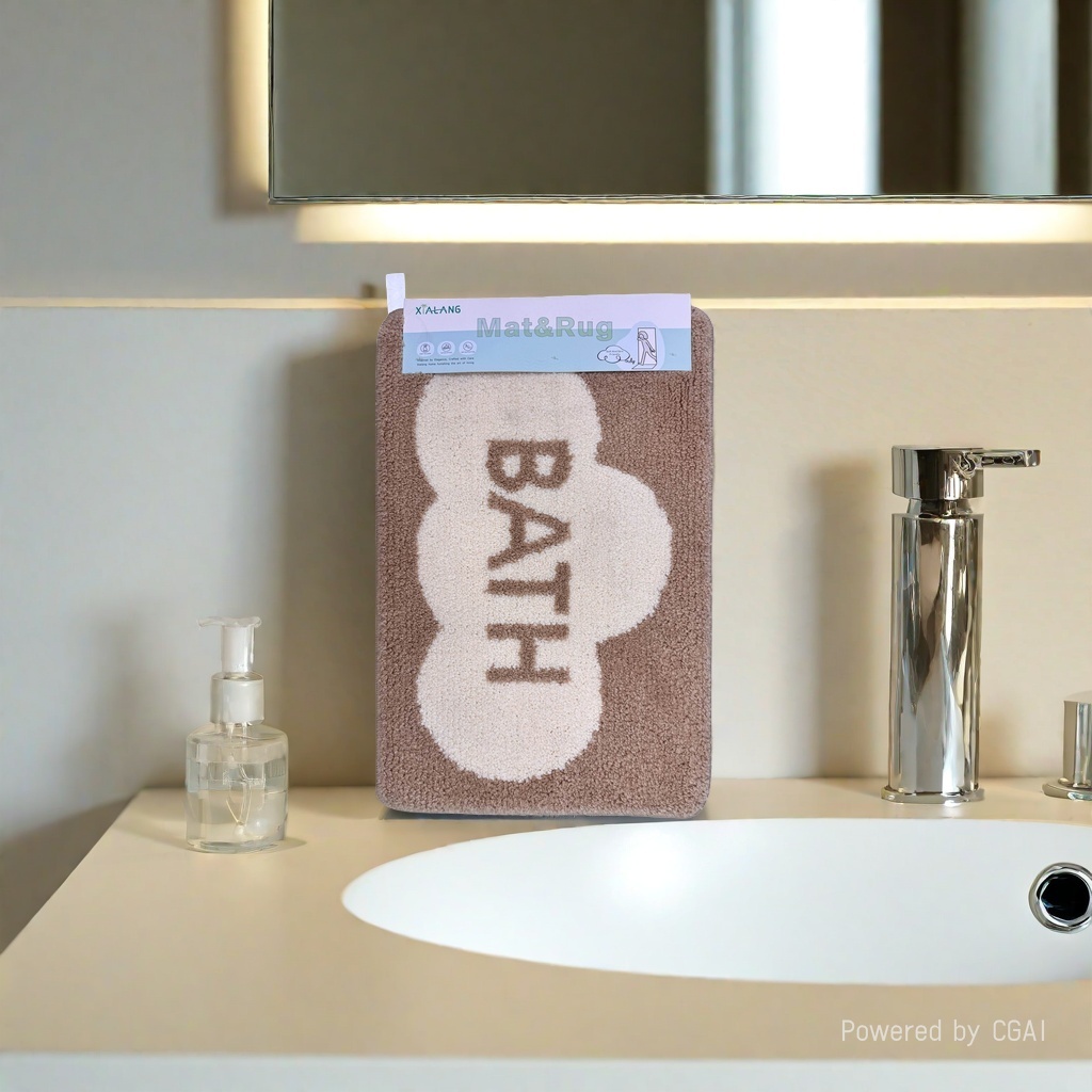PVC bath mat, bathroom combination floor mat, floor mat, pet mat, small carpet, foot mat details Picture