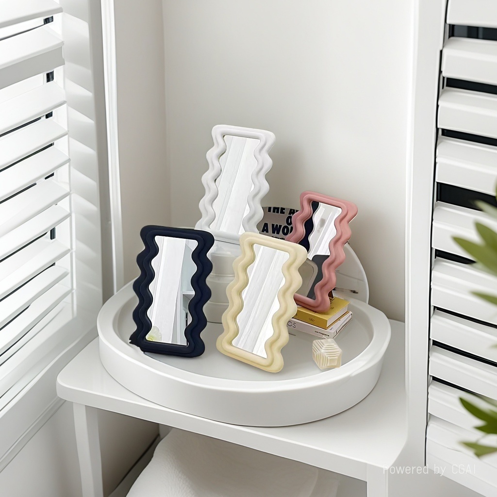 镜子/面包镜/首饰盒化妆镜/化妆镜/镜子化妆镜细节图