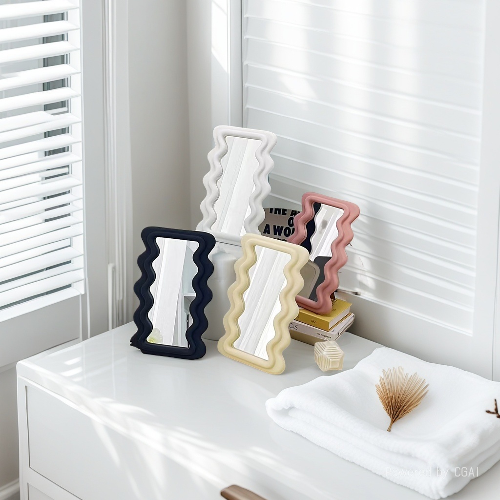 镜子/面包镜/首饰盒化妆镜/化妆镜/镜子化妆镜产品图