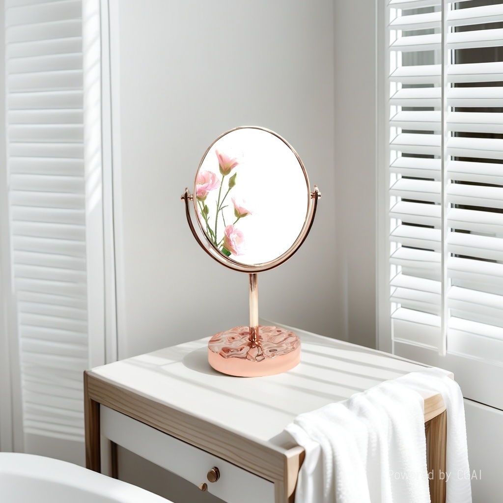 镜子/面包镜/首饰盒化妆镜/化妆镜/镜子化妆镜产品图