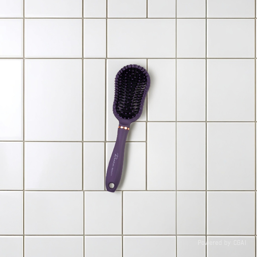 紫色气囊洗头梳子梳子镜子美发梳头梳防静电柔顺头梳洗头梳梳子气囊梳头