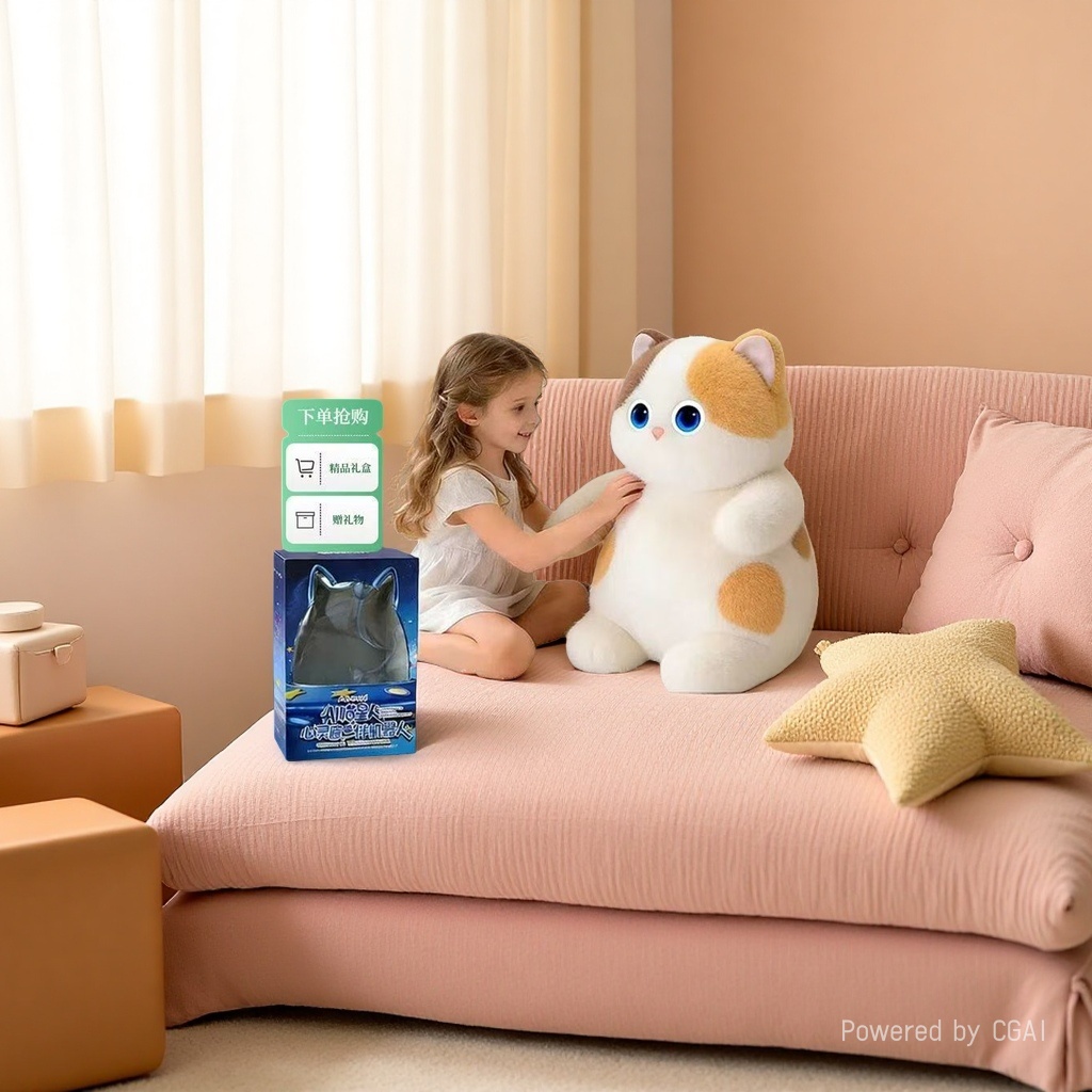 AI玩具/ai玩具/机器狗/机器狗玩具/宠物产品图