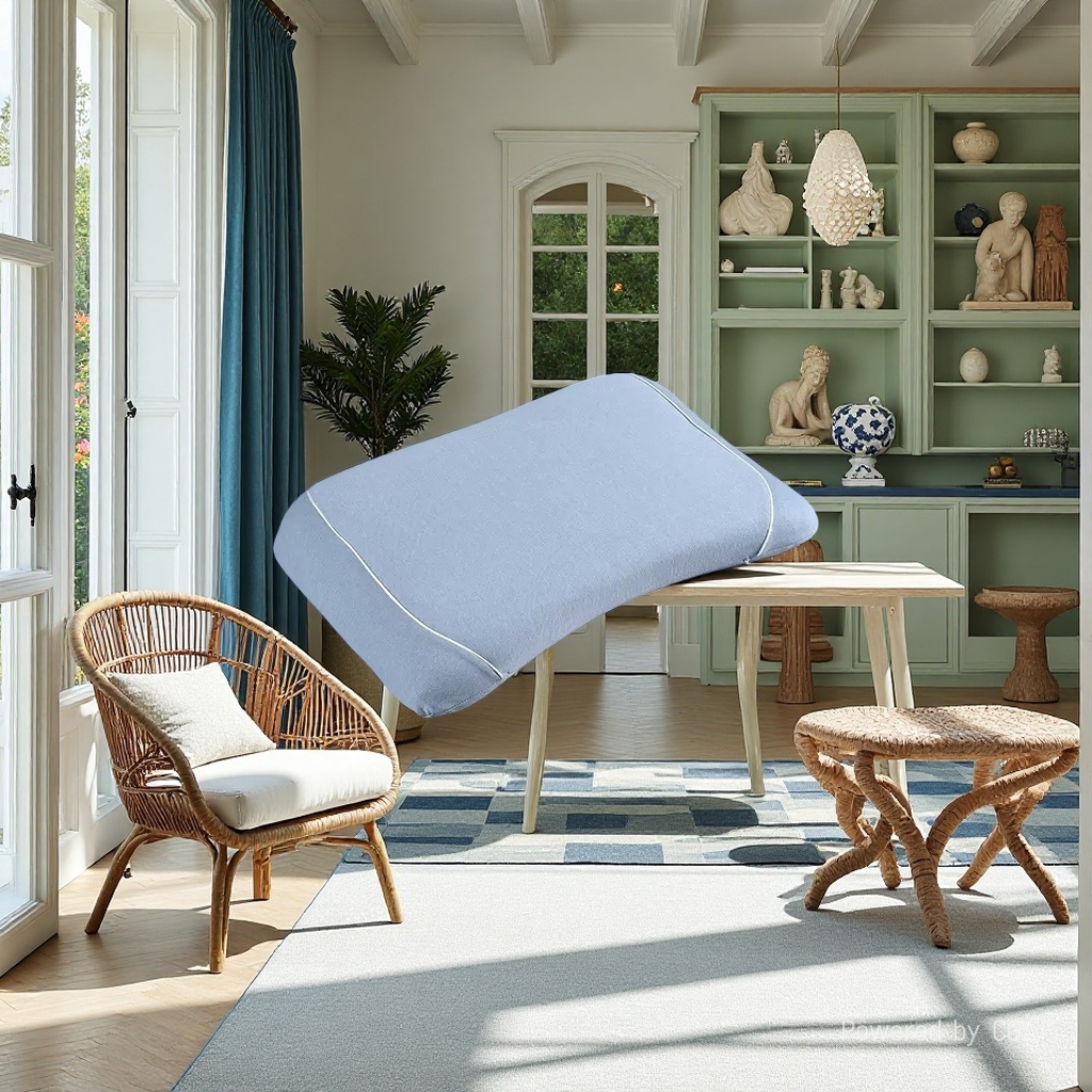 零压力聚氨酯生物基枕头护颈记忆枕慢回弹枕芯儿童低中高枕头批发