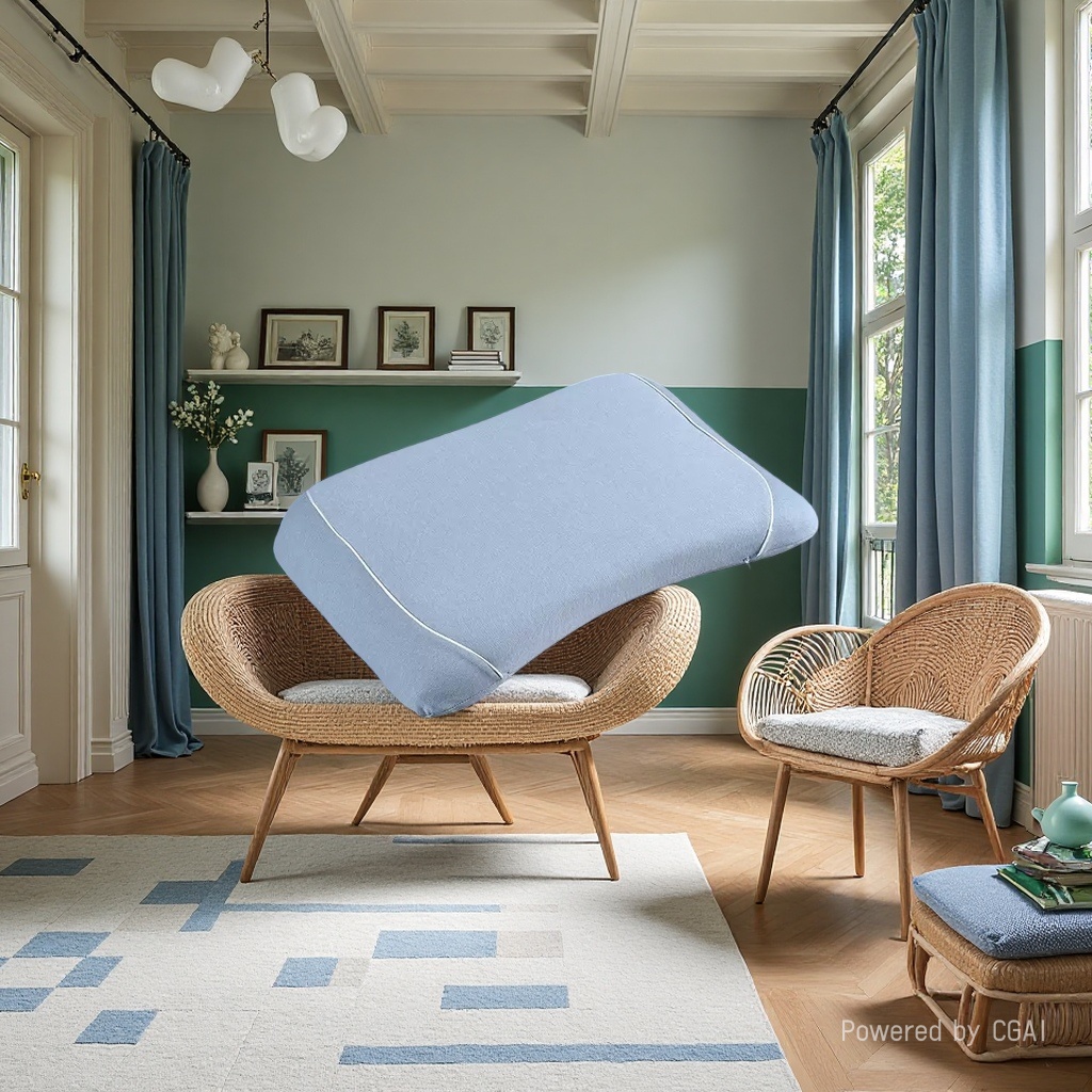 跨境电商保健枕过/凉席单人夏天/枕头/记忆枕/充气枕产品图