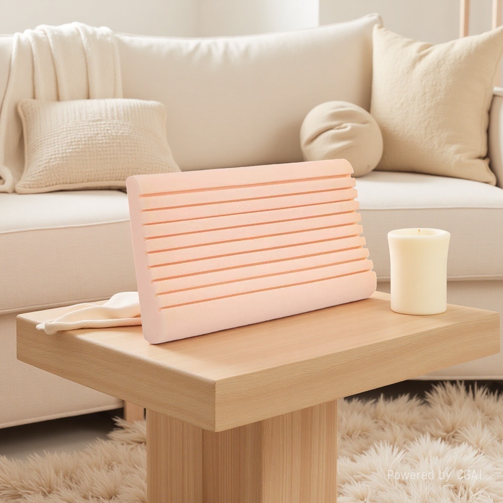 可水洗硅胶海绵枕头亚朵食品级硅胶棉高回弹舒适硅胶海绵枕+枕头功能枕记忆枕充气枕凉席单人夏天保健枕111400420